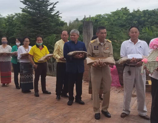 พิธีทำบุญทอดกฐินสามัคคีสร้างพระธาตุทันใจวัดพระพุทธวิชิตมาร