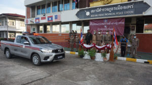 ตำรวจแพร่บูรณาการปล่อยแถวกวาดล้างอาชญากรรม