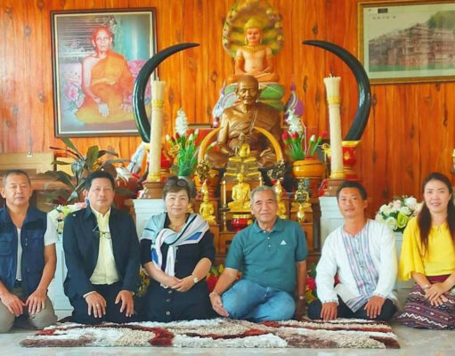 หม่อมราชวงศ์ปณิธาน จรูญโรจน์ กราบสักการะขอพร องค์พระพิฆเนศวร์เทพจันทรคุปต์