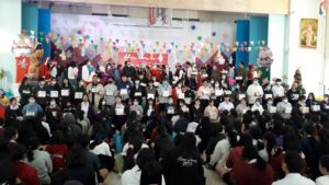 วิทยาลัยอาชีวศึกษาแพร่เปิดงานเทศกาลเค็กคุกกี้เพื่อทุนการศึกษา และของขวัญปีใหม่ประจำปี2563