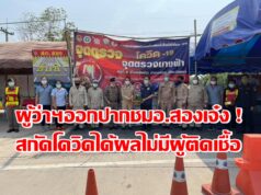 ผู้ว่าฯออกปากชมอำเภอสองเจ๋ง!สกัดโควิด-19ได้ผลไม่มีผู้ติดเชื้อ