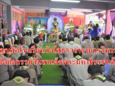 ลูกเสือโรงเรียนวัดโสธรวรารามวรวิหารจัดกิจกรรมวันสมเด็จพระมหาธีรราชเจ้า” ประจำปี 2564