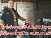 พ่อเฒ่านึ่งข้าวเหนียวทิ้งไว้แล้วไปตลาดไฟลุกหวิดลามไหม้บ้าน ผอ.รพ.สต.แม่จั๊วะ