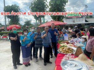 อบต.ร่องกาศ ประชุมเสวนาและมหกรรมสุขภาพ