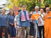 เทศบาลเมืองแพร่ จัดโครงการห่มผ้าพระธาตุ ประจำปีงบประมาณ 2568 ณ วัดเมธัง (วัดน้ำคือ)