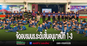 รร.อนุบาลแพร่ จัดอบรมเชิงปฏิบัติการเสริมสร้างความปลอดภัยในโรงเรียนแก่นักเรียนชั้นปฐมวัย