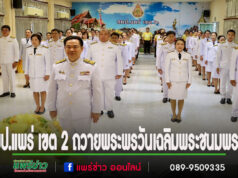 สพป.แพร่ เขต 2 จัดพิธีถวายสัตย์ปฏิญาณฯ และลงนามถวายพระพร เนื่องในวันเฉลิมพระชนมพรรษา